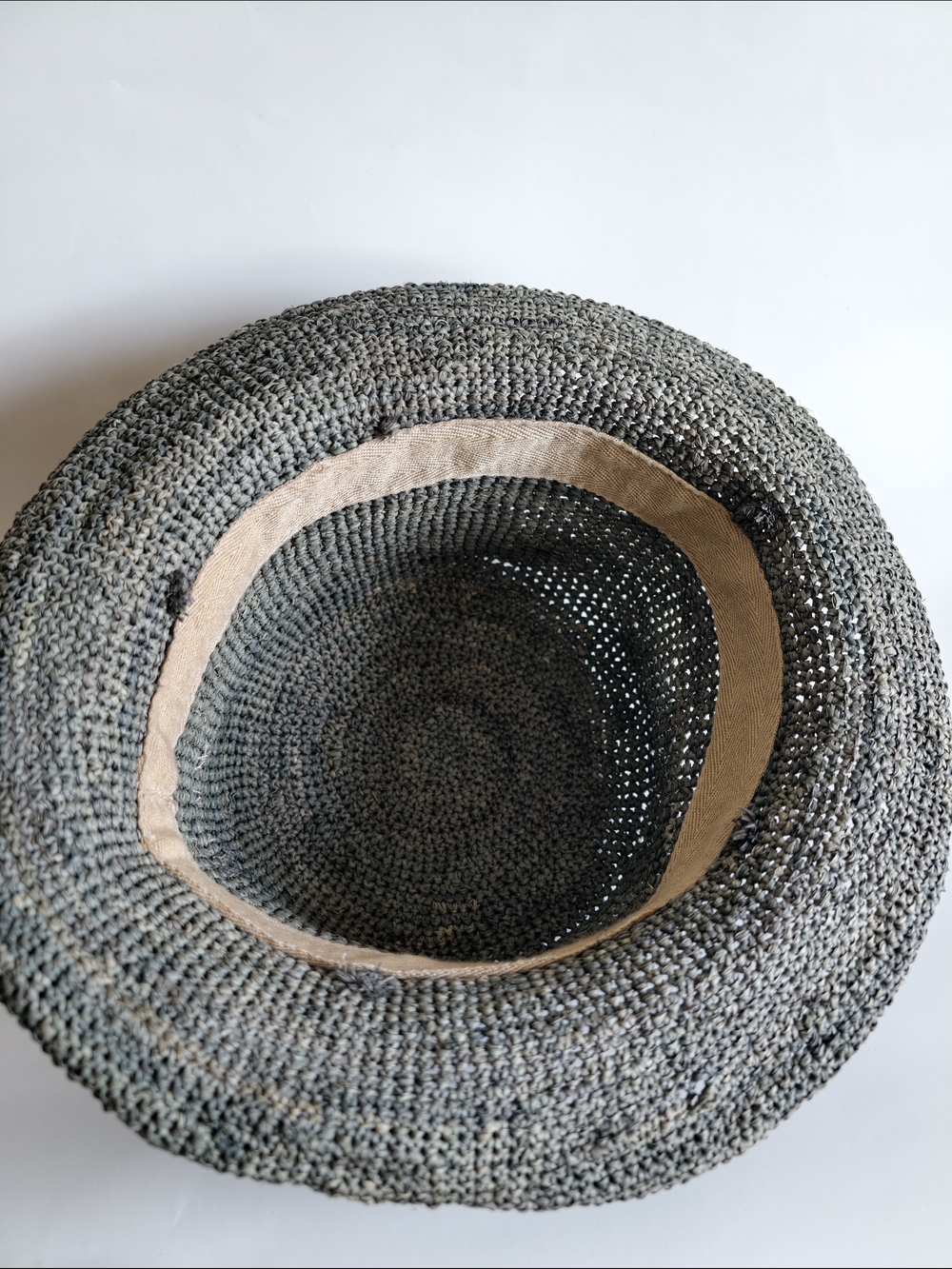 Handmade Raffia Straw Sun Hat - Picture 6 of 8